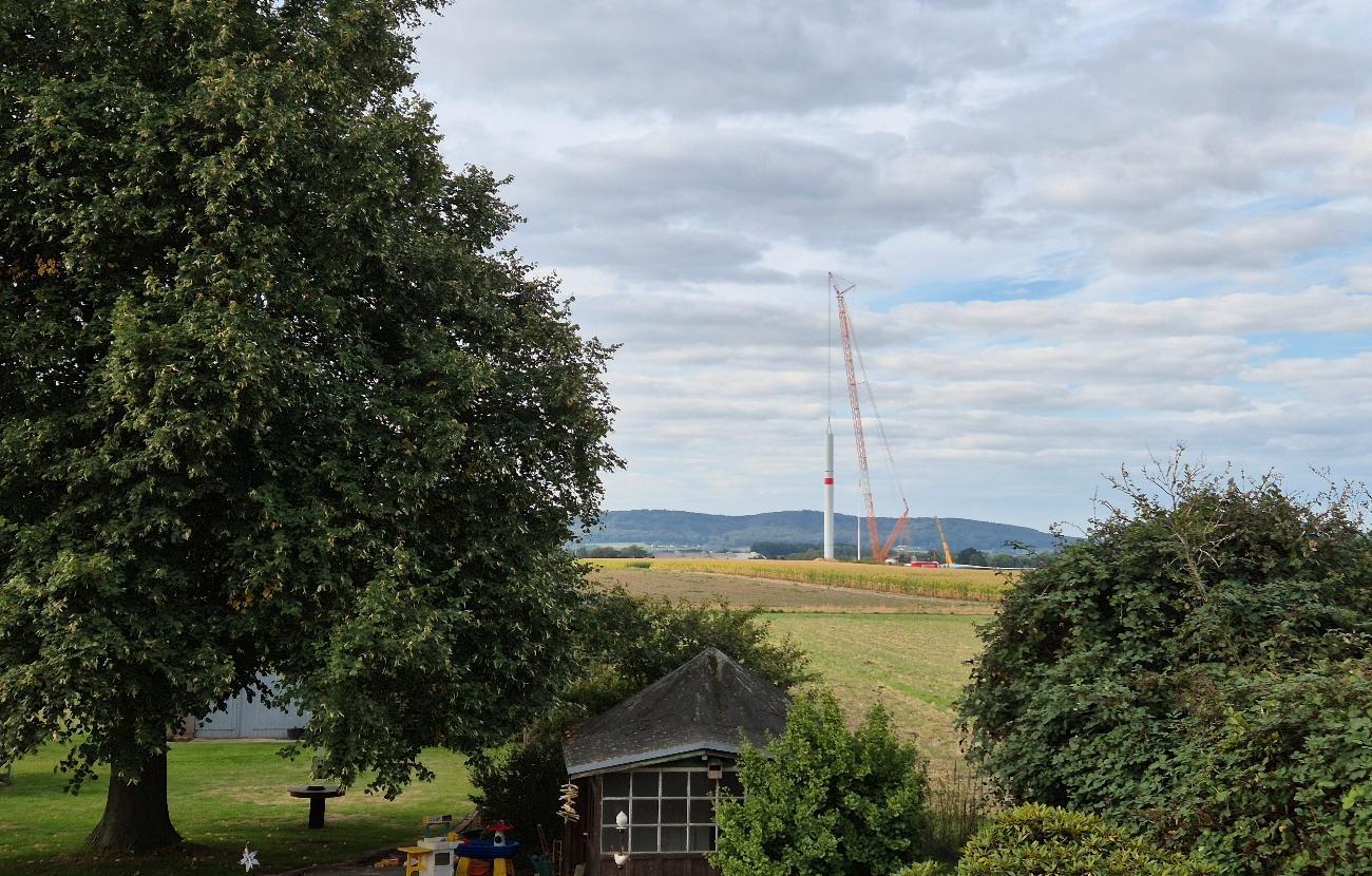 Baufortschritt Minden im September