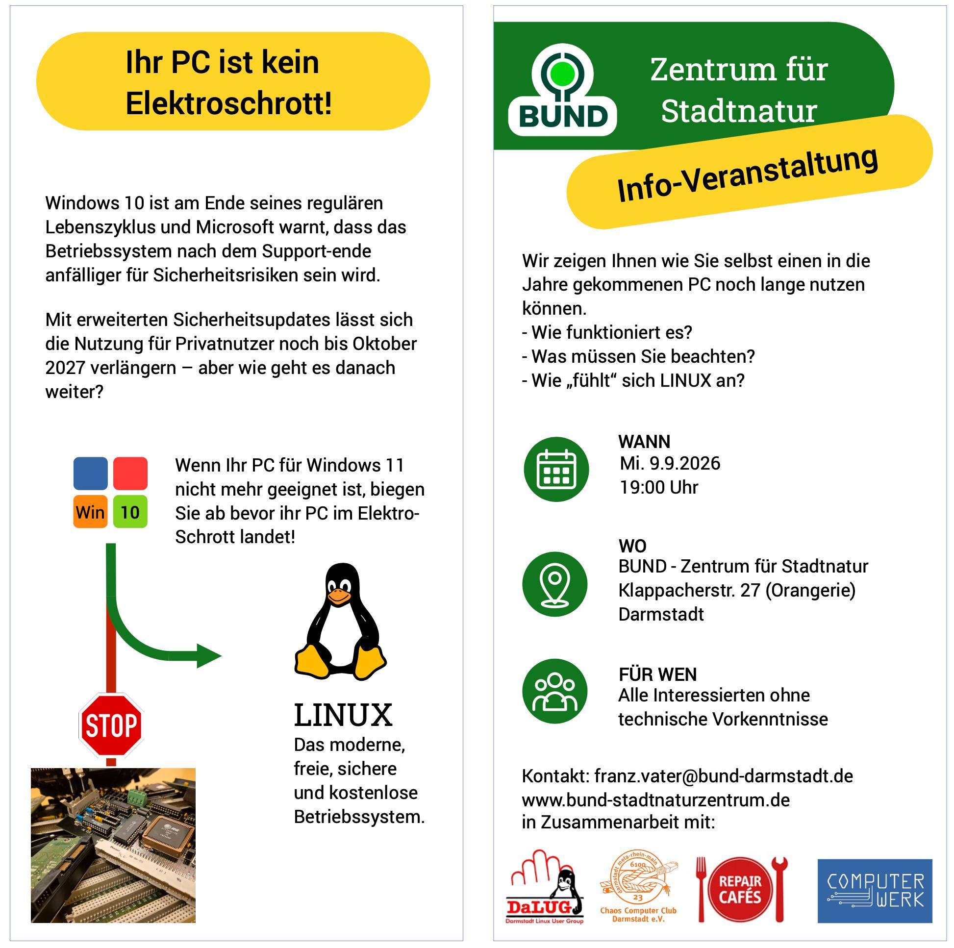 PCs weiternutzen: Von Windows zu Linux